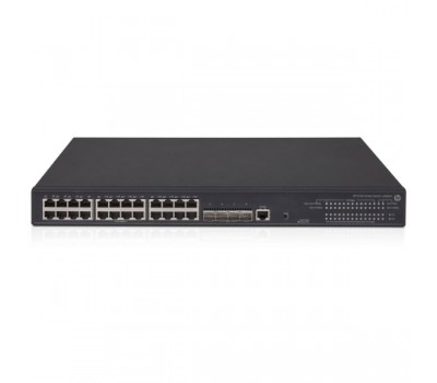 Коммутатор HP 5130-24G-PoE+-4SFP+ EI Switch (24x10/ 100/ 1000 PoE+ RJ-45 + 4x1/ 10G SFP+, 370W, Managed static L3, Stacking, IRF, 19') (JG936A#ABB)